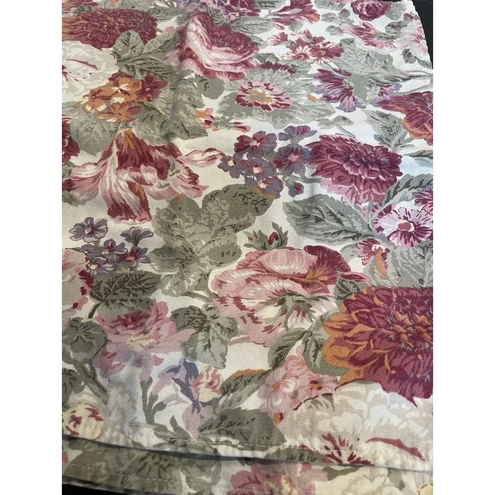 NAPKINS‎ LOT 4 BY CHAPS HOME  PINK FLOWERS
